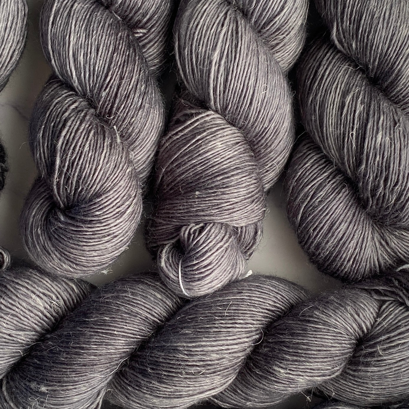 Merino Linen Aran Yarn Bundle, Lava Rock - Perfect for