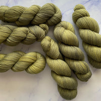 Vert, Aussie Extra Fine Fingering or Aussie Extra Fine Sock with Nylon