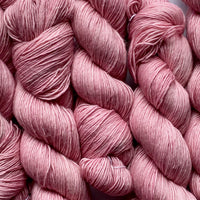 Fairy Rose, Merino Linen Fingering Weight