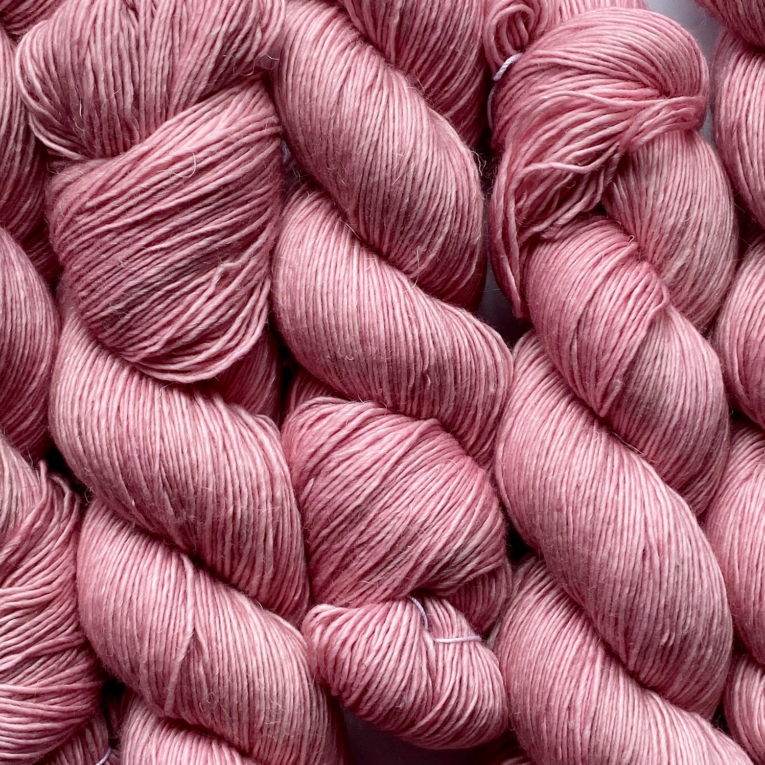 Fairy Rose, Merino Linen Fingering Weight