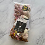 Lovely Pair Sock Set (Patisserie Full Skein with Musk Mallow Mini), Aussie Extra Fine Sock with Nylon Sock Set