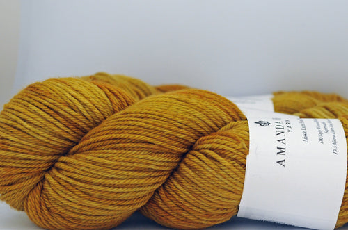 Ochre, Aussie Extra Fine DK/Light Worsted, Five from the Same Dye Batch