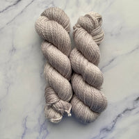 Oyster, Merino Linen Aran