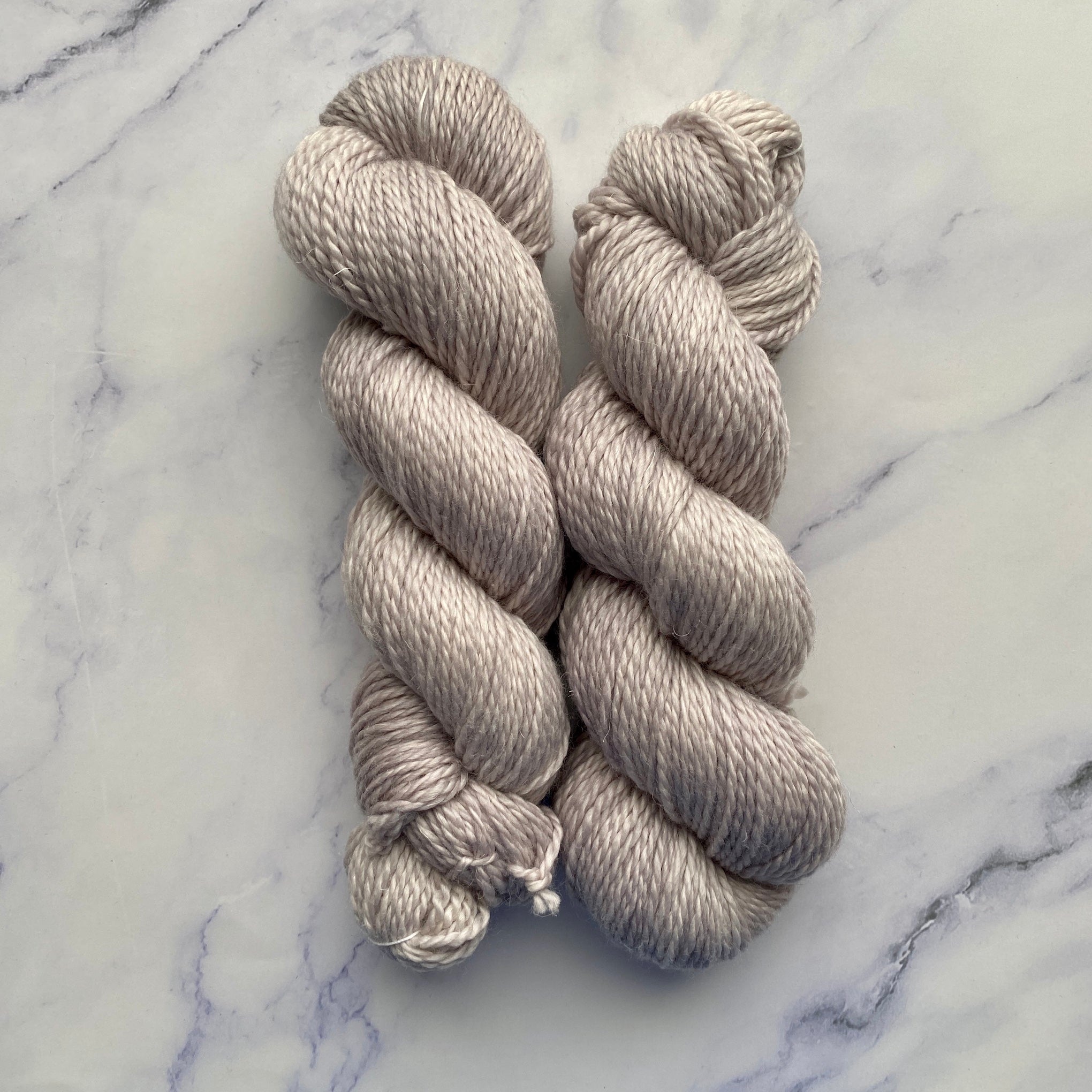 Oyster, Merino Linen Aran