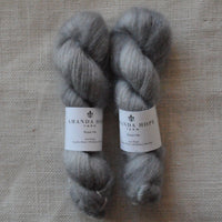 Platinum, Mohair/Silk *DYE TO ORDER*