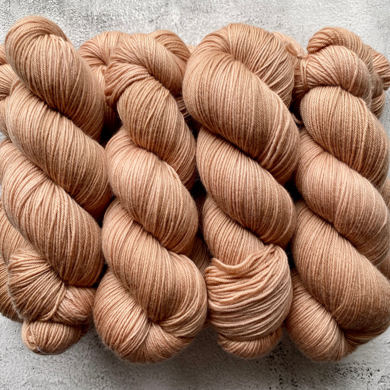 Rose Gold,  Aussie Extra Fine Fingering or Aussie Extra Fine Sock with Nylon