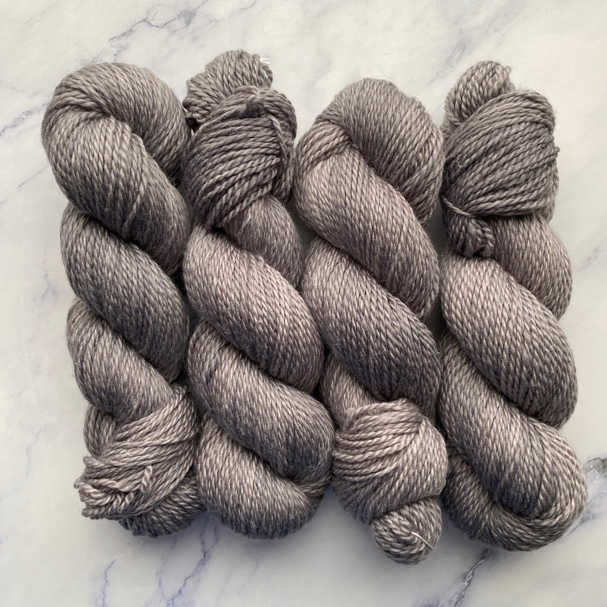 Steel, Merino Linen Aran