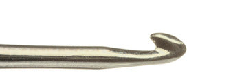 HiyaHiya 12 US/1.0 mm 5" Nickel Plated Crochet Hook for Beads