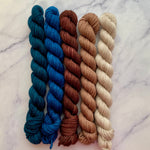 Simply Fun MKAL 5 Pack with 2 Removable Stitch Markers, Set 561, FREE US Shipping, Aussie Extra Fine Sock with Nylon