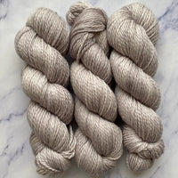 Oyster, Merino Linen Aran
